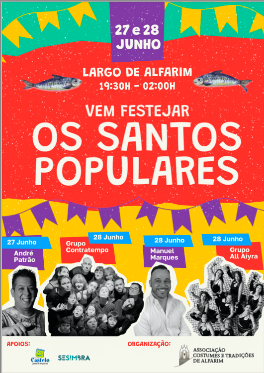 Festa dos Santos Populares - 27 e 28 de junho de 2025